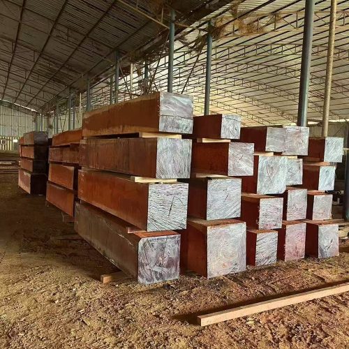 Padouk3 African Padouk Log