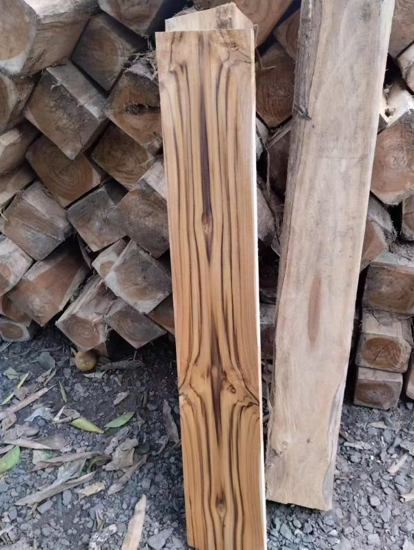 Teak1 Teak Square Logs