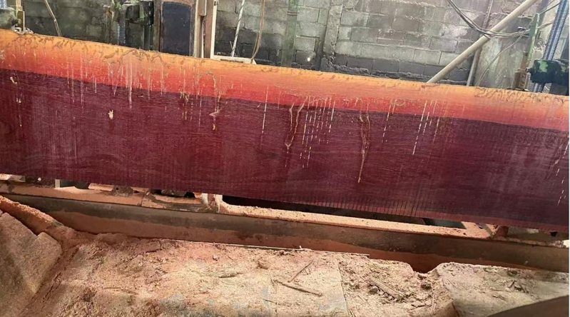 Azobe Timber Board Surface