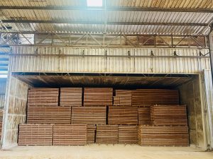 Kiln drying chambers