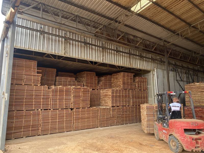 Kiln drying chambers