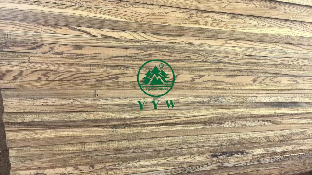 Zebrano is generally selected as a statement wood