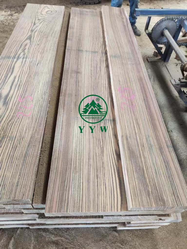Zebrano timber