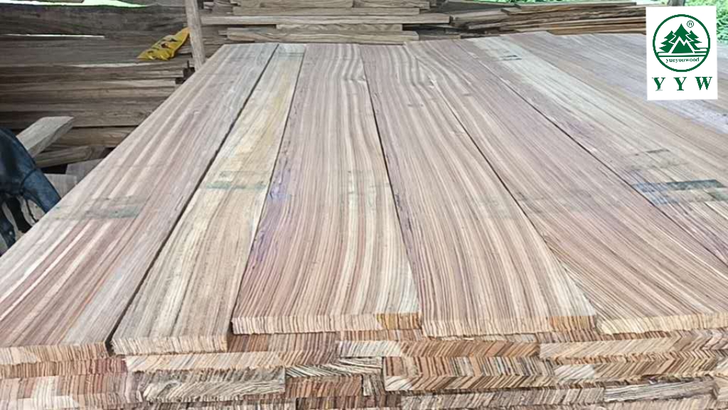 zebrano timber grain texture