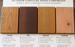 wood-sample-comparison-for-outdoor-furniture