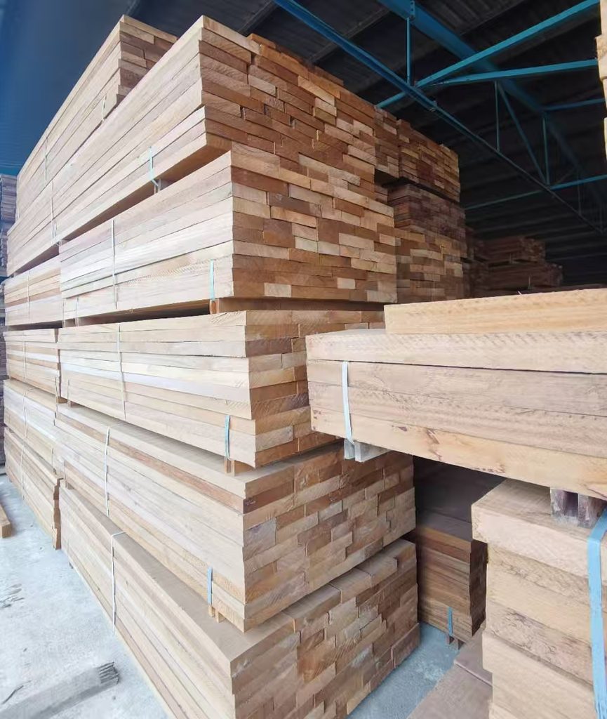 Sapelli sawn timber
